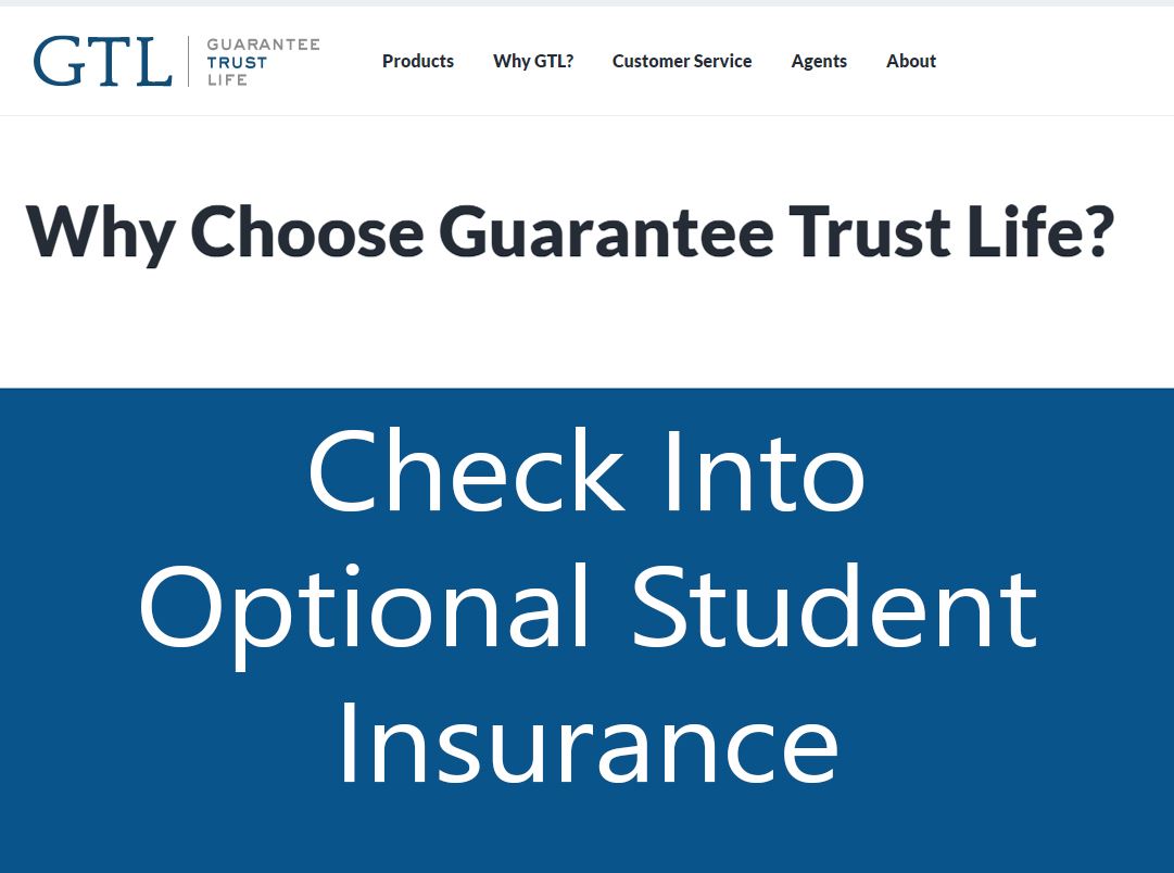  Image promoting student insurance